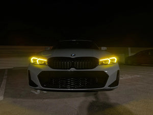 BMW 3 series G20 LCI CSL Style Yellow DRL (for US & EU Version)