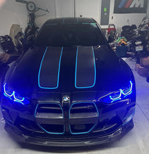 Load image into Gallery viewer, BMW M3/M4 G80/81/82/83 (2020-2024) &amp; 4 Series G22/23/26 Yellow CSL Style DRL Lights