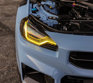 BMW G87 M2 & M240i G42 CSL Style Yellow DRL Light