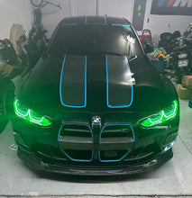 Load image into Gallery viewer, BMW M3/M4 G80/81/82/83 (2020-2024) &amp; 4 Series G22/23/26 Yellow CSL Style DRL Lights