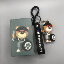 Load image into Gallery viewer, BMW Bear Keychain for Fans