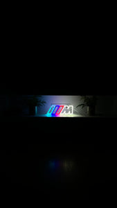 BMW M Power Neon LED NightLight for your Garage, Workplace, Carport wall or something else.