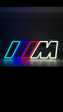 Load image into Gallery viewer, BMW M Power Neon LED NightLight for your Garage, Workplace, Carport wall or something else.