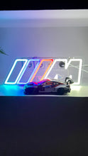 Load image into Gallery viewer, BMW M Power Neon LED NightLight for your Garage, Workplace, Carport wall or something else.