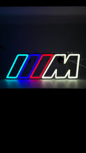 Load image into Gallery viewer, BMW M Power Neon LED NightLight for your Garage, Workplace, Carport wall or something else.