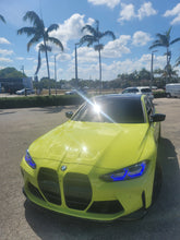 Load image into Gallery viewer, BMW M3/M4 G80/81/82/83 (2020-2024) &amp; 4 Series G22/23/26 Yellow CSL Style DRL Lights