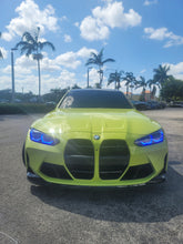 Load image into Gallery viewer, BMW M3/M4 G80/81/82/83 (2020-2024) &amp; 4 Series G22/23/26 Yellow CSL Style DRL Lights