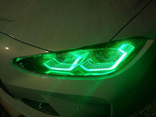 Load image into Gallery viewer, BMW M3/M4 G80/81/82/83 (2020-2024) &amp; 4 Series G22/23/26 Yellow CSL Style DRL Lights