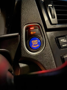 Red/Blue/Black Start Stop Button BMW F Chassis