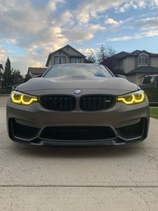 BMW M3 M4 DRL LED GTS Style F80 F82 F83 M3 GTS  Yellow