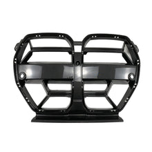 Load image into Gallery viewer, Front Bumper Grilles for BMW M3/M4 G8X 2021-2023 Carbon Fiber Style &amp; Glossy Black