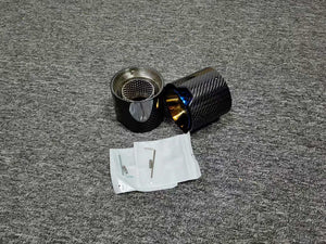 4 Pcs ///M Carbon Fiber Exhaust Tip For BMW M3 G80 M4 G82 G83 2020+