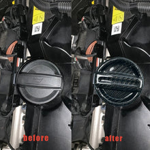 Load image into Gallery viewer, BMW F &amp; G Series Carbon Fiber Engine Oil &amp; Coolant Filler Cap Cover