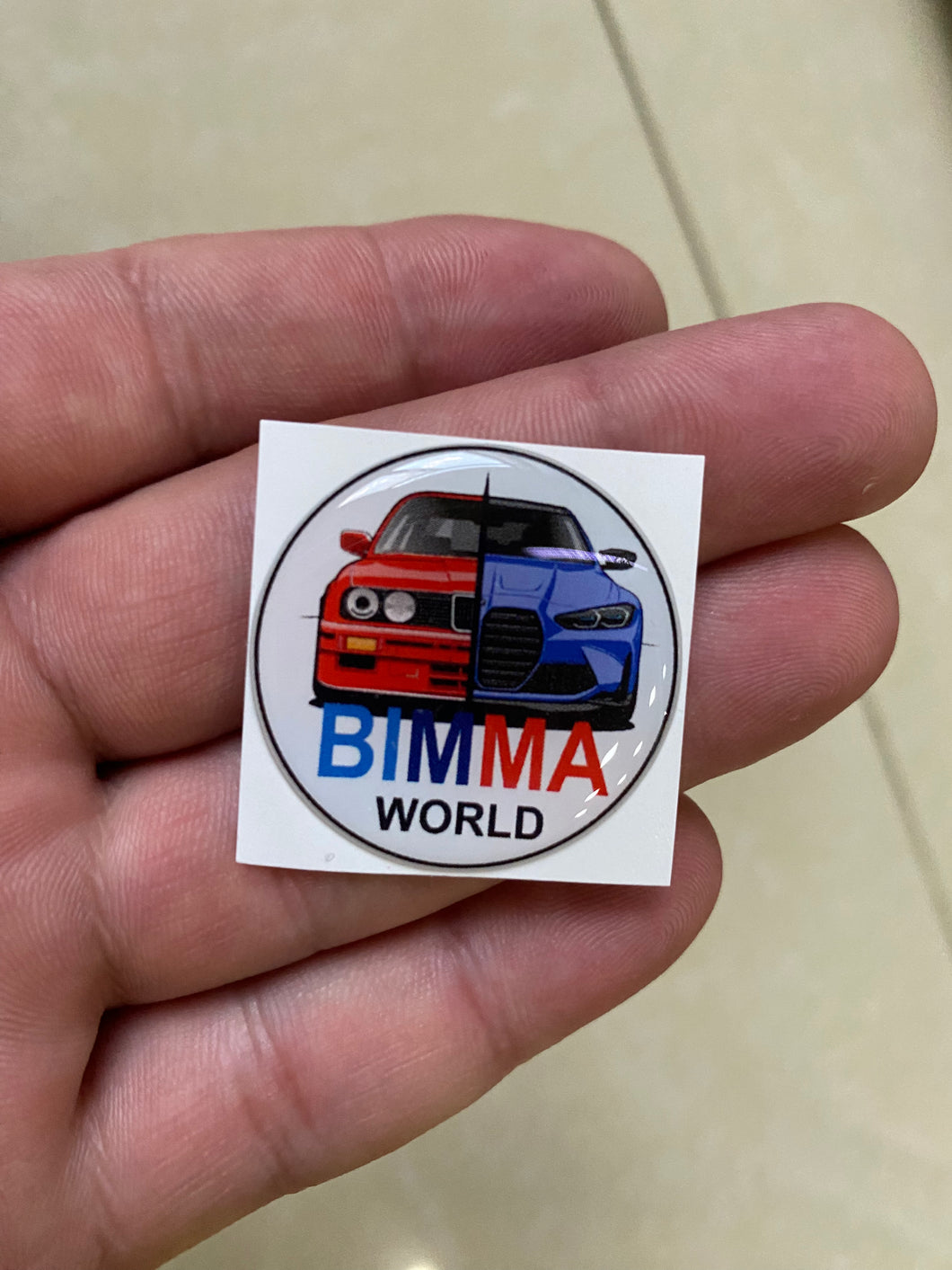 BIMMA WORLD Decal