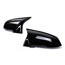 Load image into Gallery viewer, BMW F Series Mirror Cover Cap Carbon or Glossy Black for 1 2 3 4 X M 220i 328i 420i F20 F21 F22 F23 F30 F32 F33 F36 X1