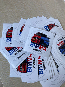 BIMMA WORLD Decal