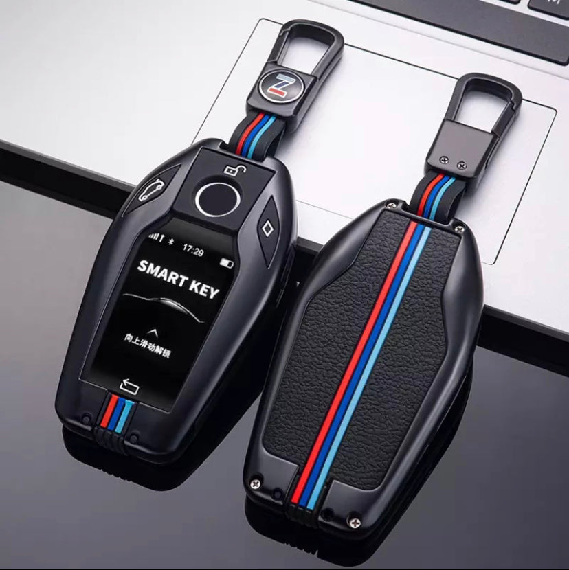 ontto Car Key Case Cover for BMW 5 Series 7 Series 8 G11 G12 Display i8 i12  740i 750Li 750D 760Li 540Li G30 G01 Key Case Key Case Soft TPU Key