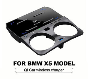 Wireless Phone Charger Fast Charging Plate Phone Holder for bmw X5 G05 X6 G06 2019 2020 Variant 2